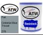 Preview: Fiat, Celestial Blue Tricoat, 278: 1L Lackdose, von ATW Autoteile West.